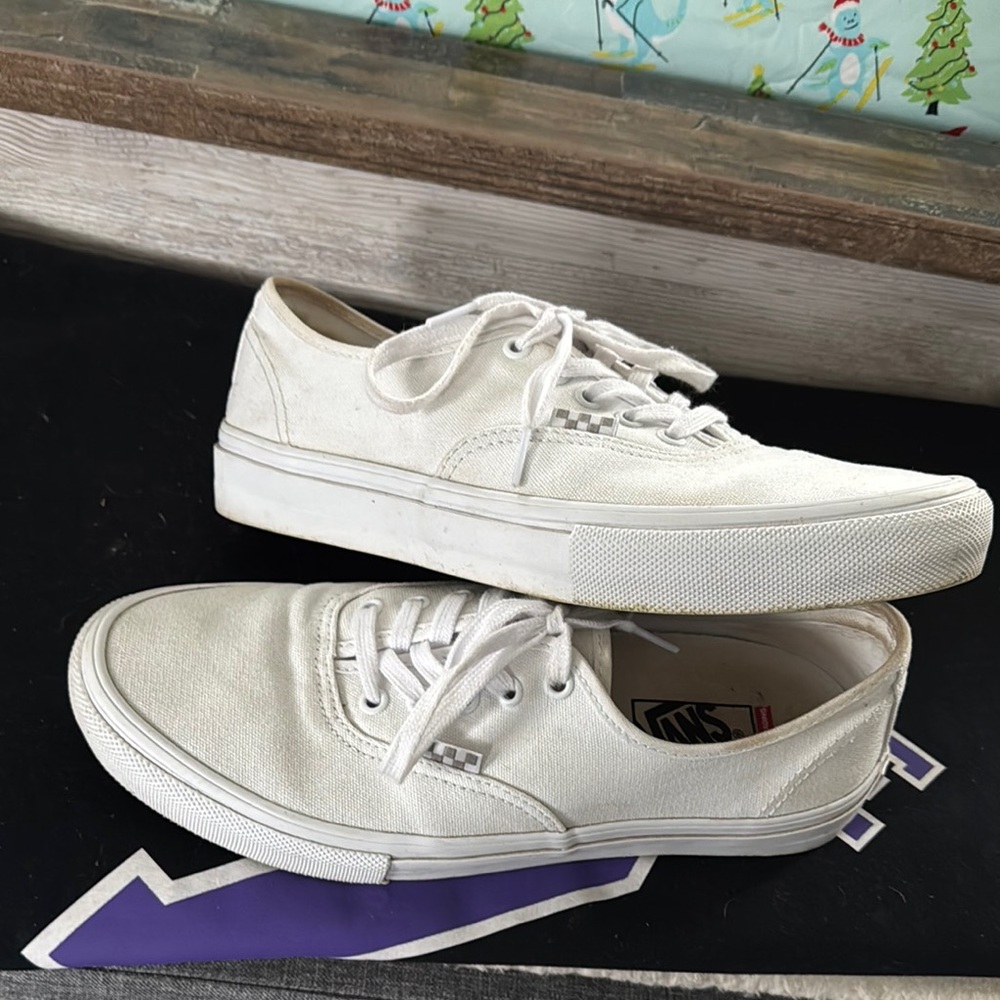 White Canvas Sneakers